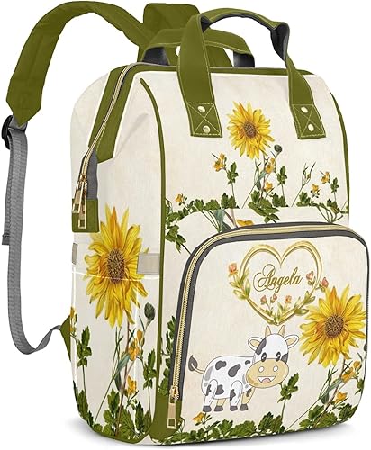 Miniatura 2 de Bolsas de pañales de acuarela estrellada con degradado personalizado con nombre, bolsas de lactancia para mamá, regalos para mamá y papá, Pattrn 18,