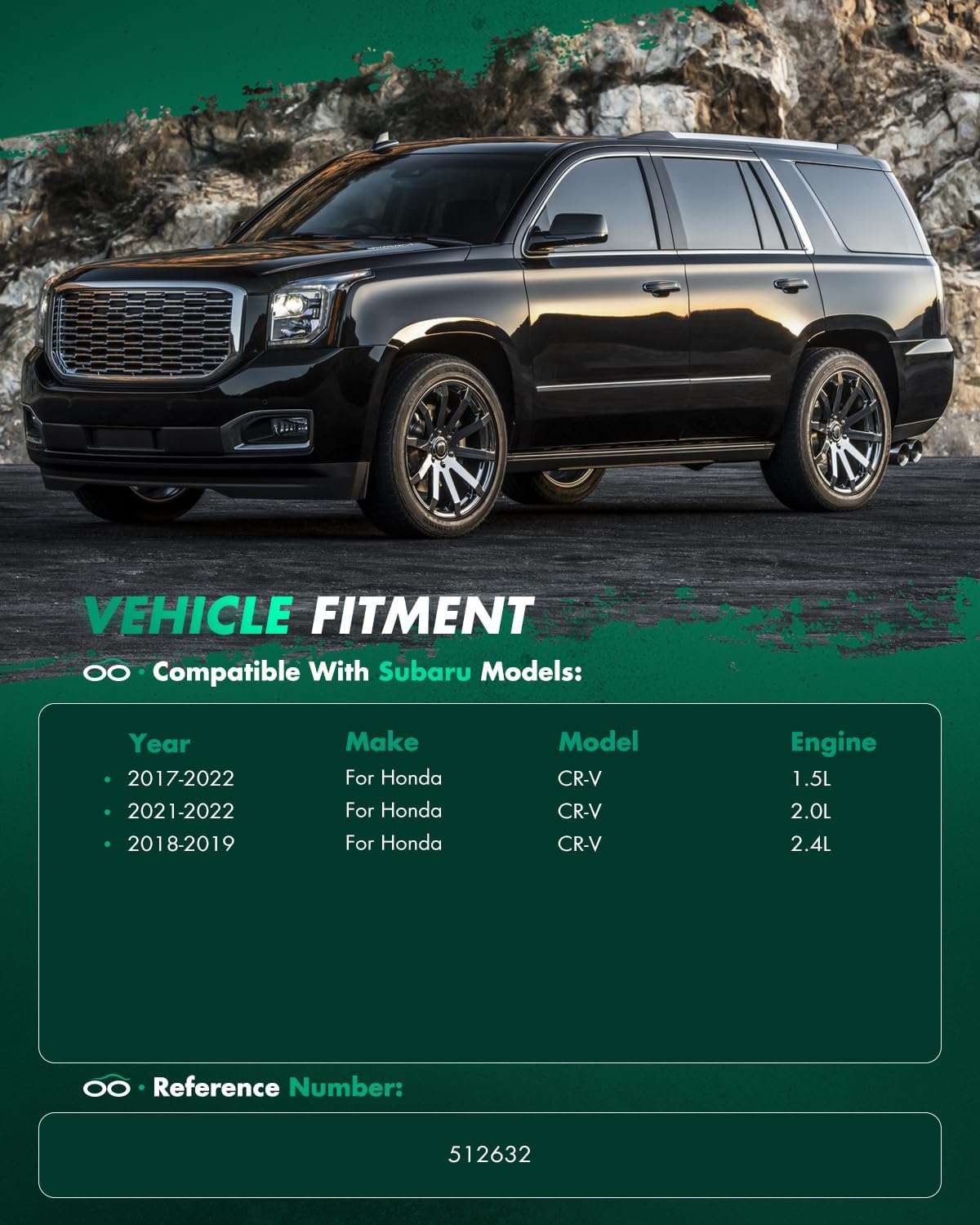 SCITOO 1 x Rear Wheel Bearing and Hub Assembly 2017 2018 2019 2020 2021 2022 For Honda CR-V,AWD 5-Lug 1.5L 2.0L 2.4L 512632