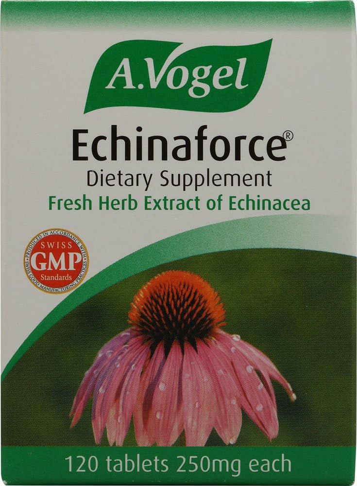 Bioforce Echniaforce Herbal Supplements, 120 Count