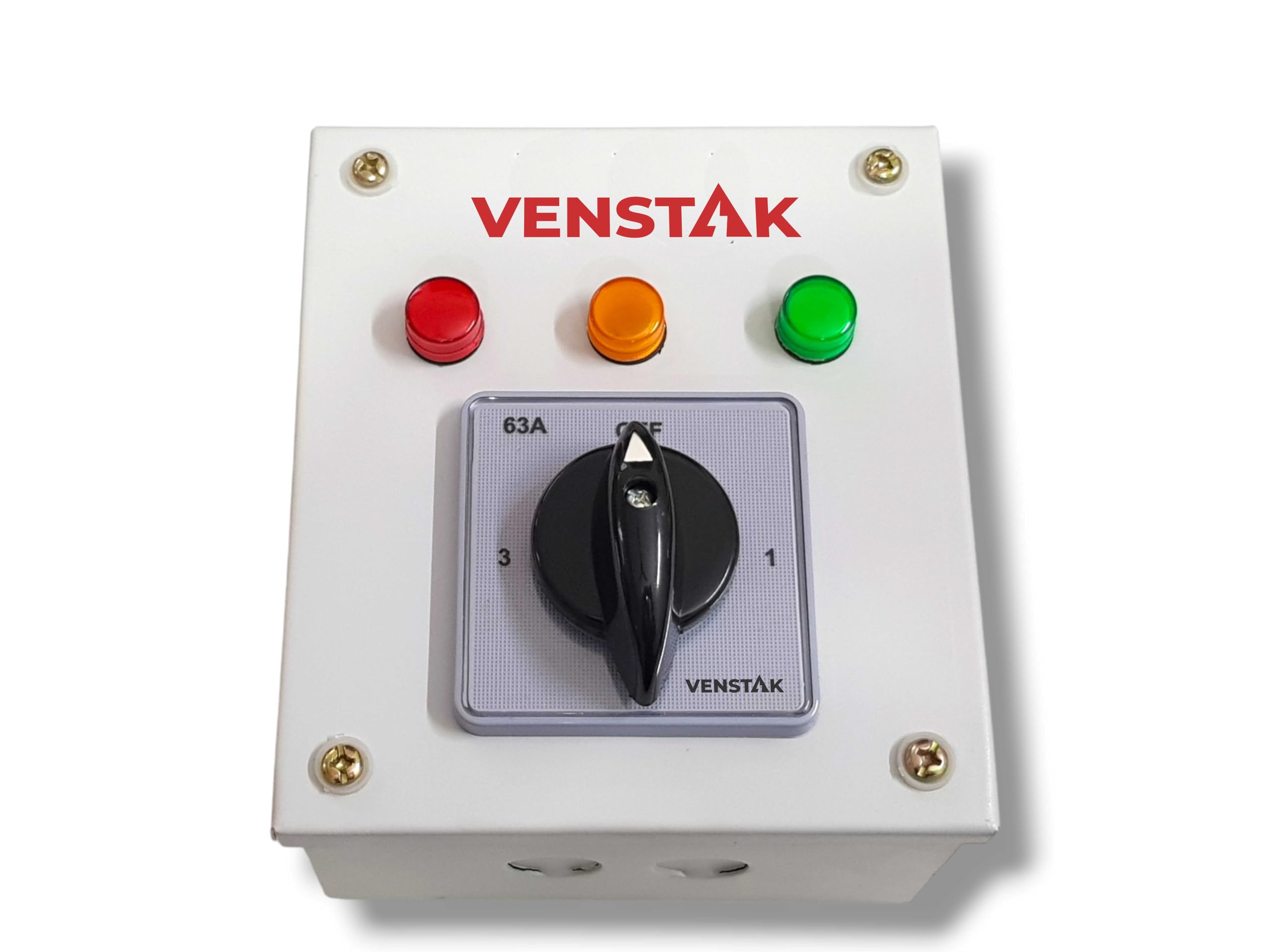 63 AMP PHASE SELECTOR | SINGLE PHASE | MANUAL OPERATION |1 POLE 3 WAY ROTARY |ROTARY SWITCH FITTED AND DULY WIRED-image-17