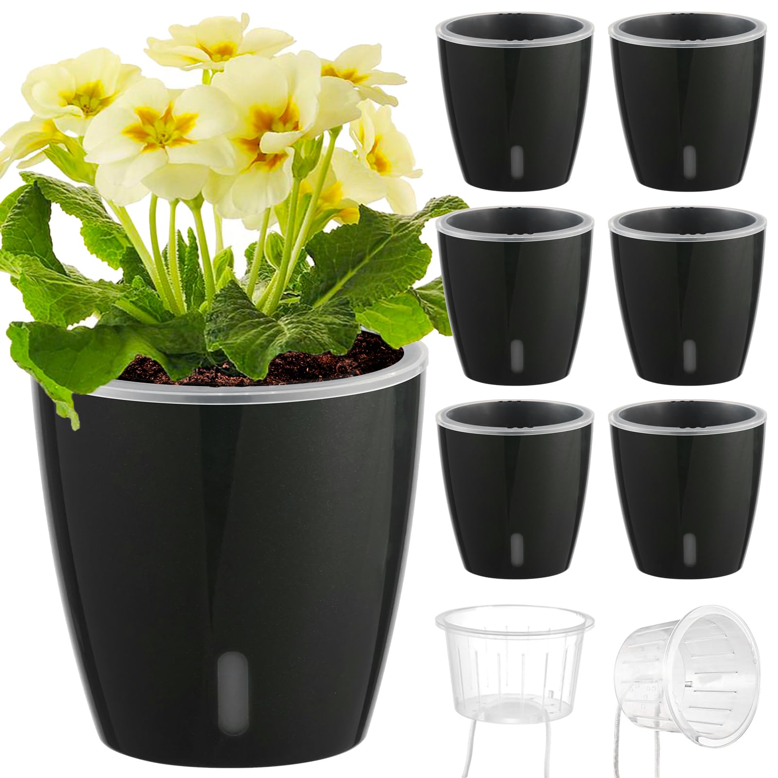 KvyusFlourish Self-Watering Pots