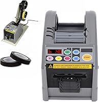 Vista 5 de Dispensadores de cinta, dispensador automático de cinta con modo automático manual, máquina de corte de cinta eléctrica, equipo de embalaje