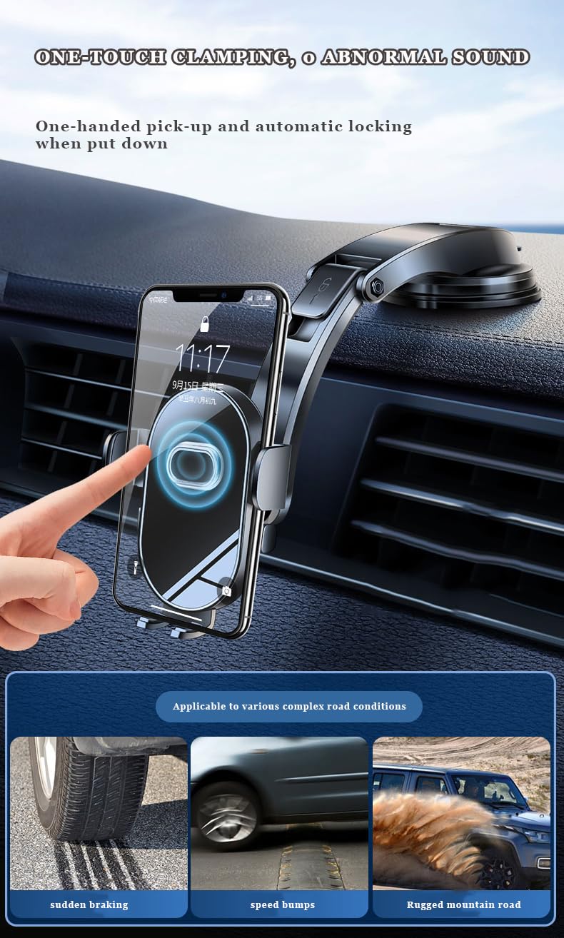 Samochodowy uchwyt na telefon do Infiniti G25X Q70h QX4 Qx60 G20, obracany o 360°, blokada One-Touch, z podstawą przyssawki i ramieniem teleskopowym, akcesoria samochodowe