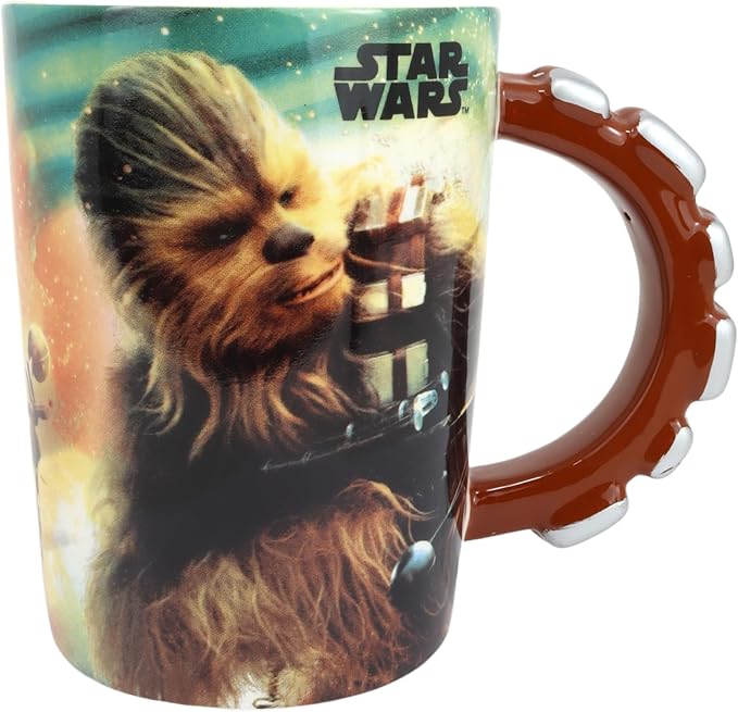 Galerie Chewbacca Themed Mug, Collectible Coffee Cup with
