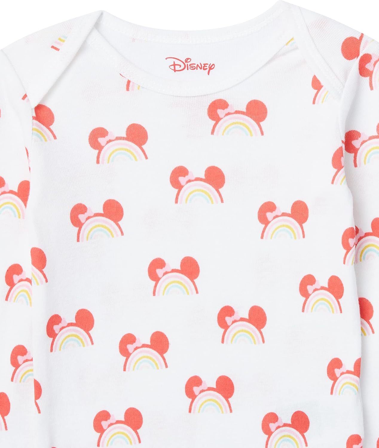 Amazon Essentials Disney | Marvel | Star Wars | Princess Baby Girls Long-Sleeve Bodysuits, Pack of 5