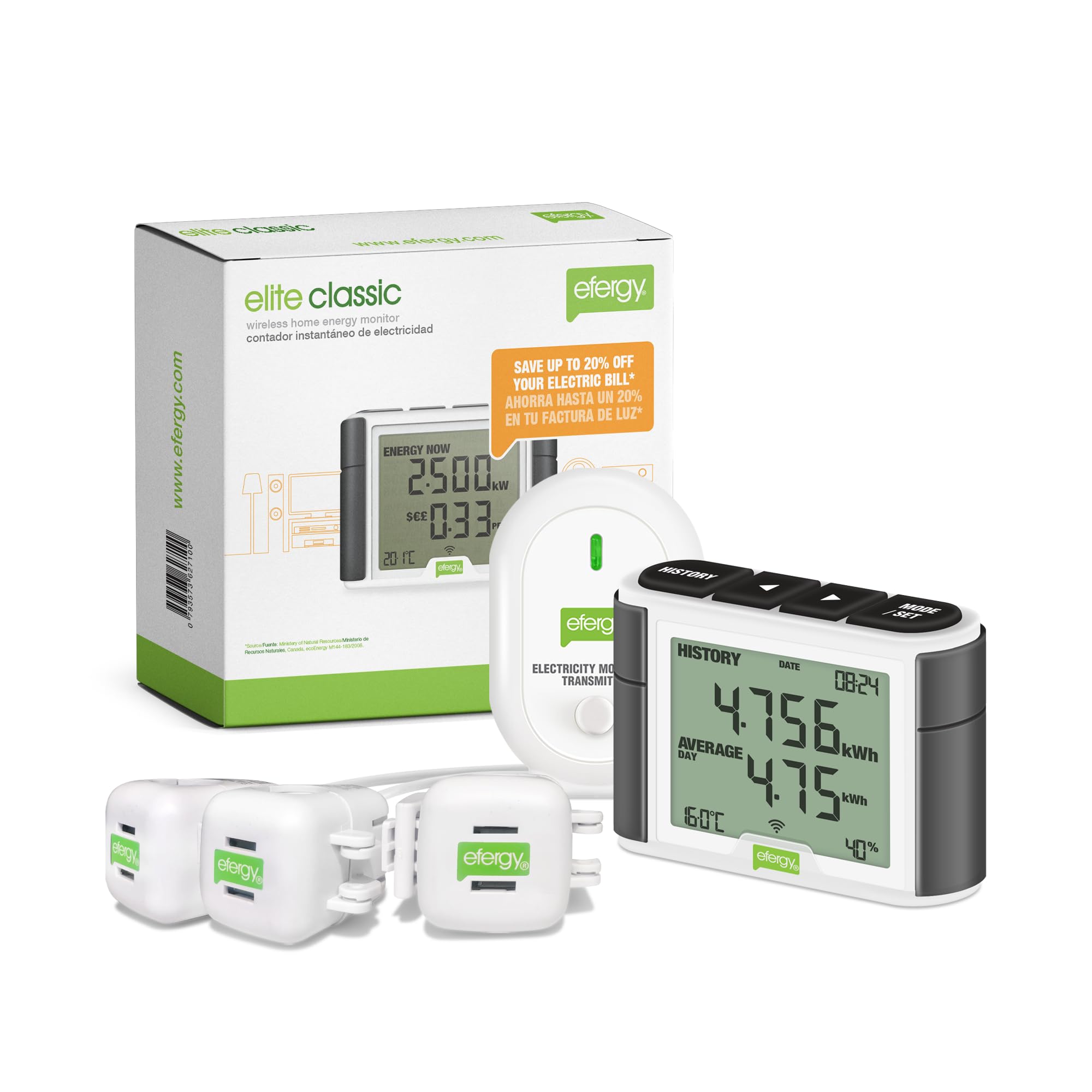 Three Phase efergy Elite Power Monitor