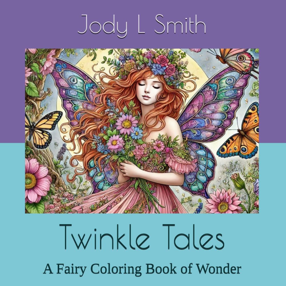 Twinkle Tales: A Fairy Coloring Book of Wonder