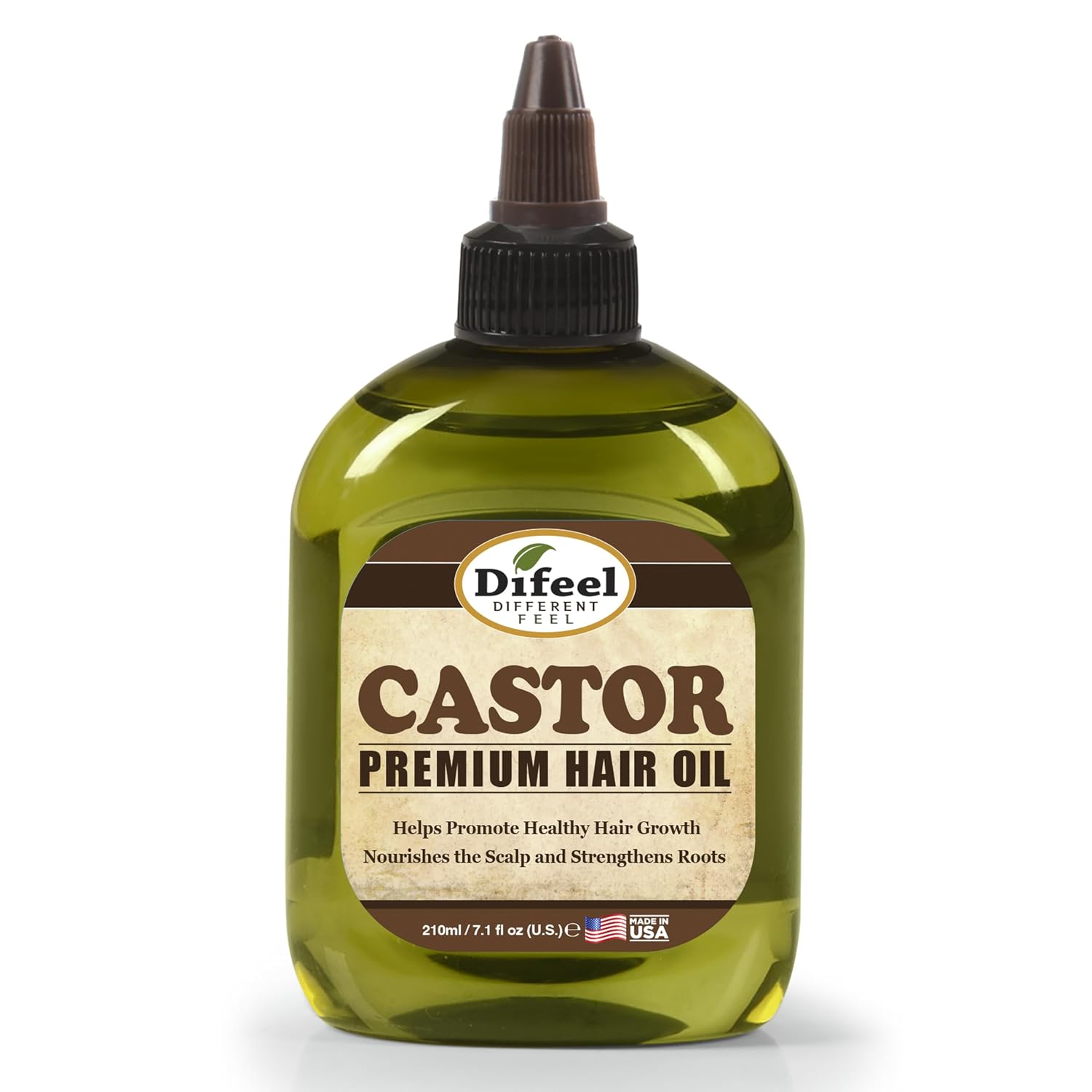Difeel Premium Natural Castor Hair Oil for Hair Growth