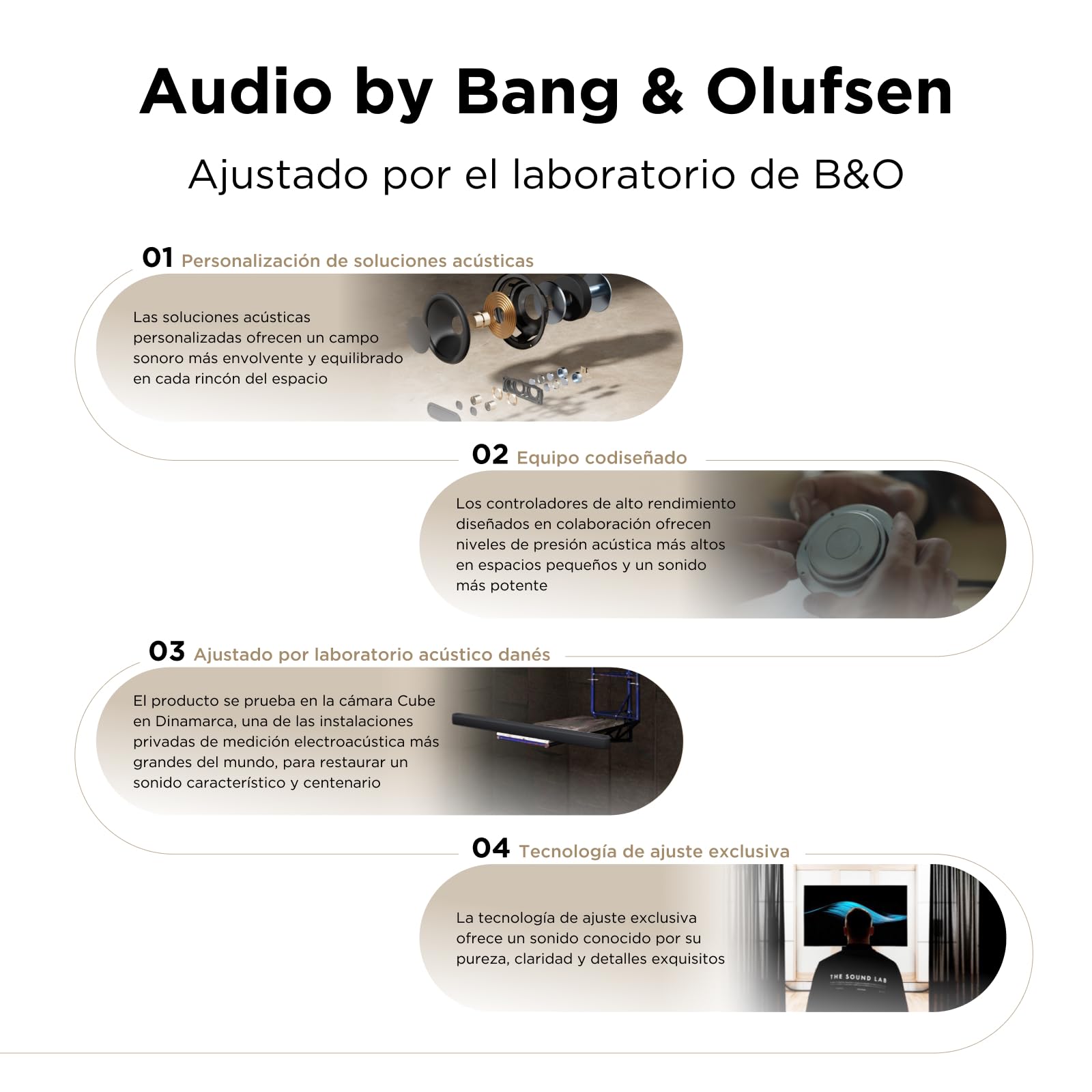 TCL A65K Barra de Sonido 3.1.2ch, Audio by Bang & Olufsen, Subwoofer Inalámbrico, 460W, Dolby Atmos & DTS:X, HDMI eARC, Bluetooth 5.3, Montaje en Pared, Control por App