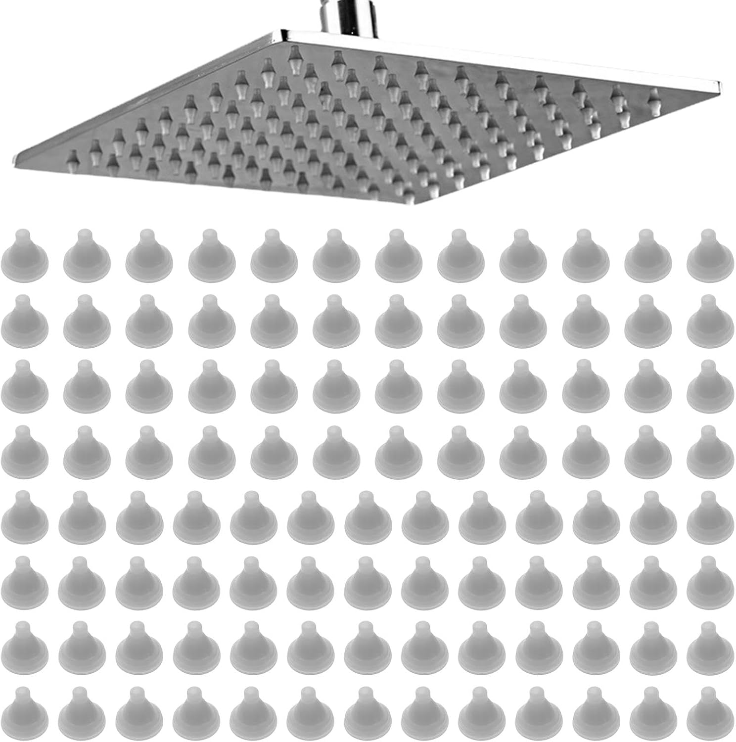 100 Pcs Shower Head Nozzles, Replacement Showerhead Spray Hole Replace ...