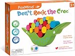 Jeux FoxMind : Ne fais pas tomber le crocodile, jeux pour garçons et filles, jeux pour enfants de 3 à 5 ans, jeux de société multijoueurs pour le plaisir en famille