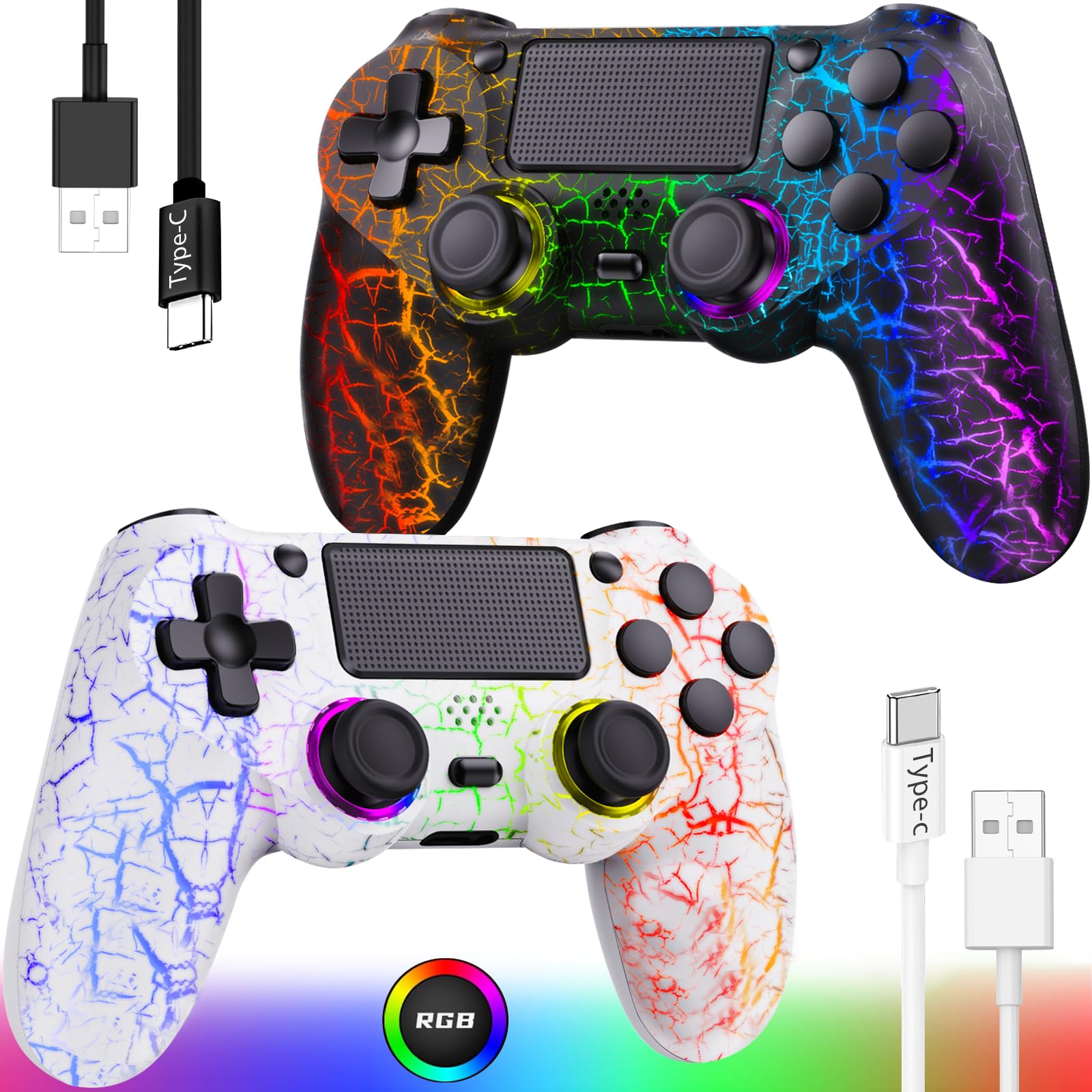 PS4,KrakenProV2,Xim4,コントローラー,シージ Amazon.com: GamingBoy 2 Pack Wireless Controller for PS4