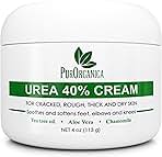 Urea 40% Foot Cream – Made in USA, Dermatologist Tested, Intensive Repair for Dry, Cracked Heels, Corns, Calluses & Rough Feet, Professional Strength Exfoliating & Moisturizing Cream