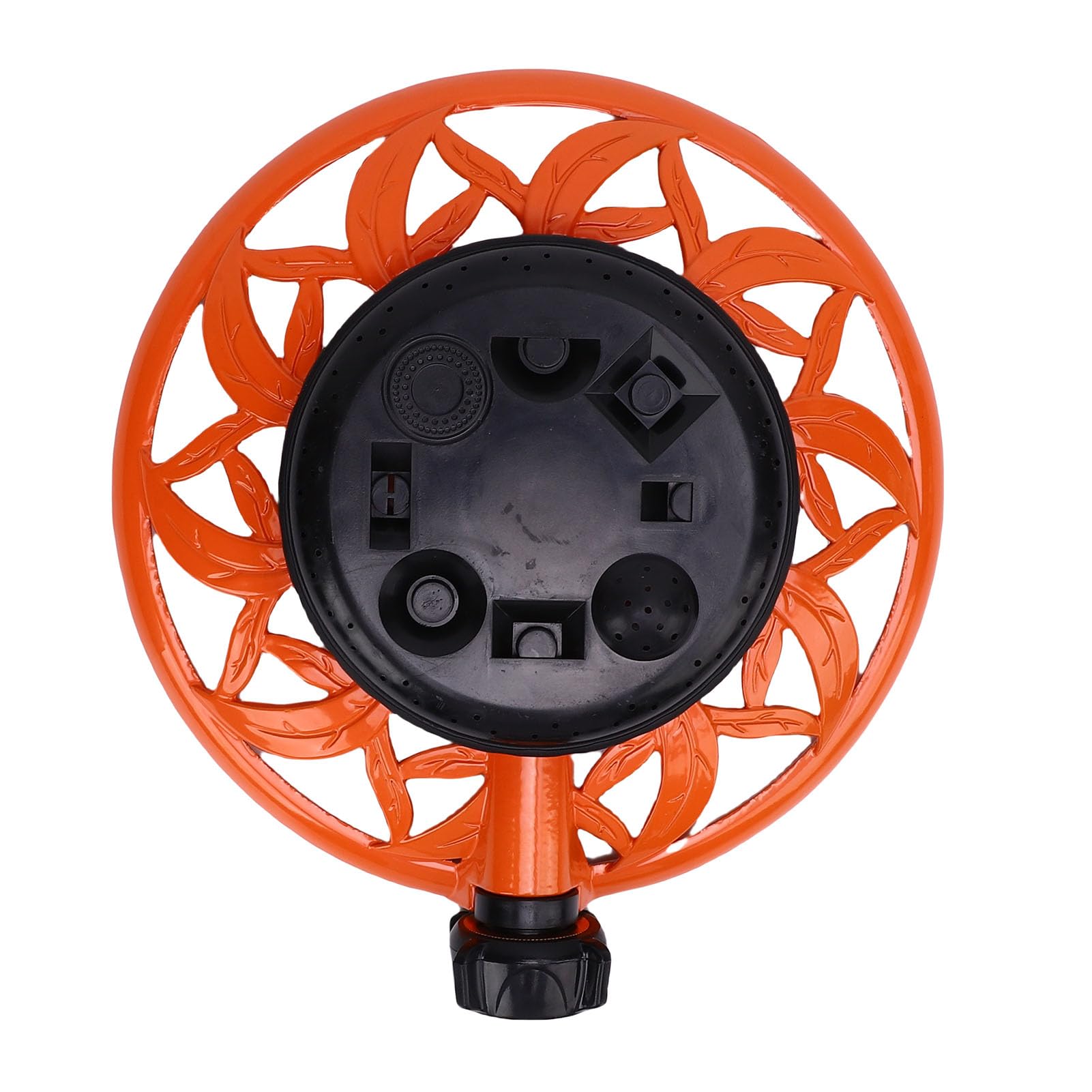 Aspersor de césped regulable con base de metal y 8 modos de riego para jardín UE