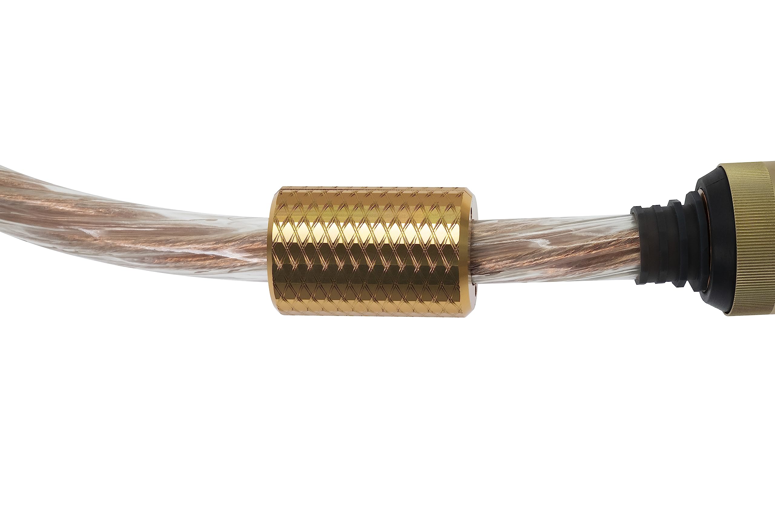 iFi - Quasar - Cable de alimentación equilibrado geométricamente | Reducción de ruido del sistema | Cobre puro | Polímero resistente a los impactos | Conectores chapados en oro | Apantallado EMI/RFI