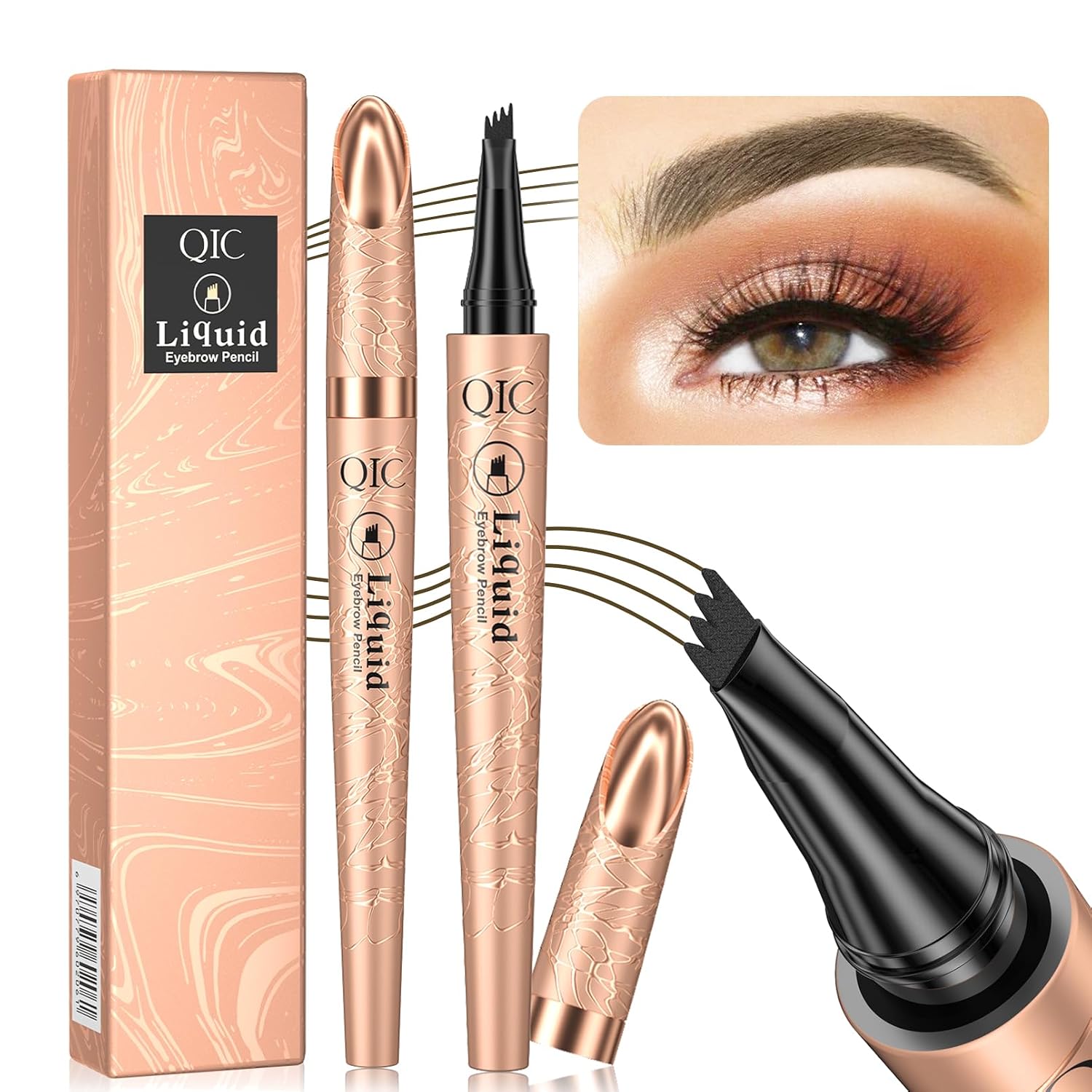 2024 Upgrade Magic Eyebrow Pen - Waterproof Microblading Pencil