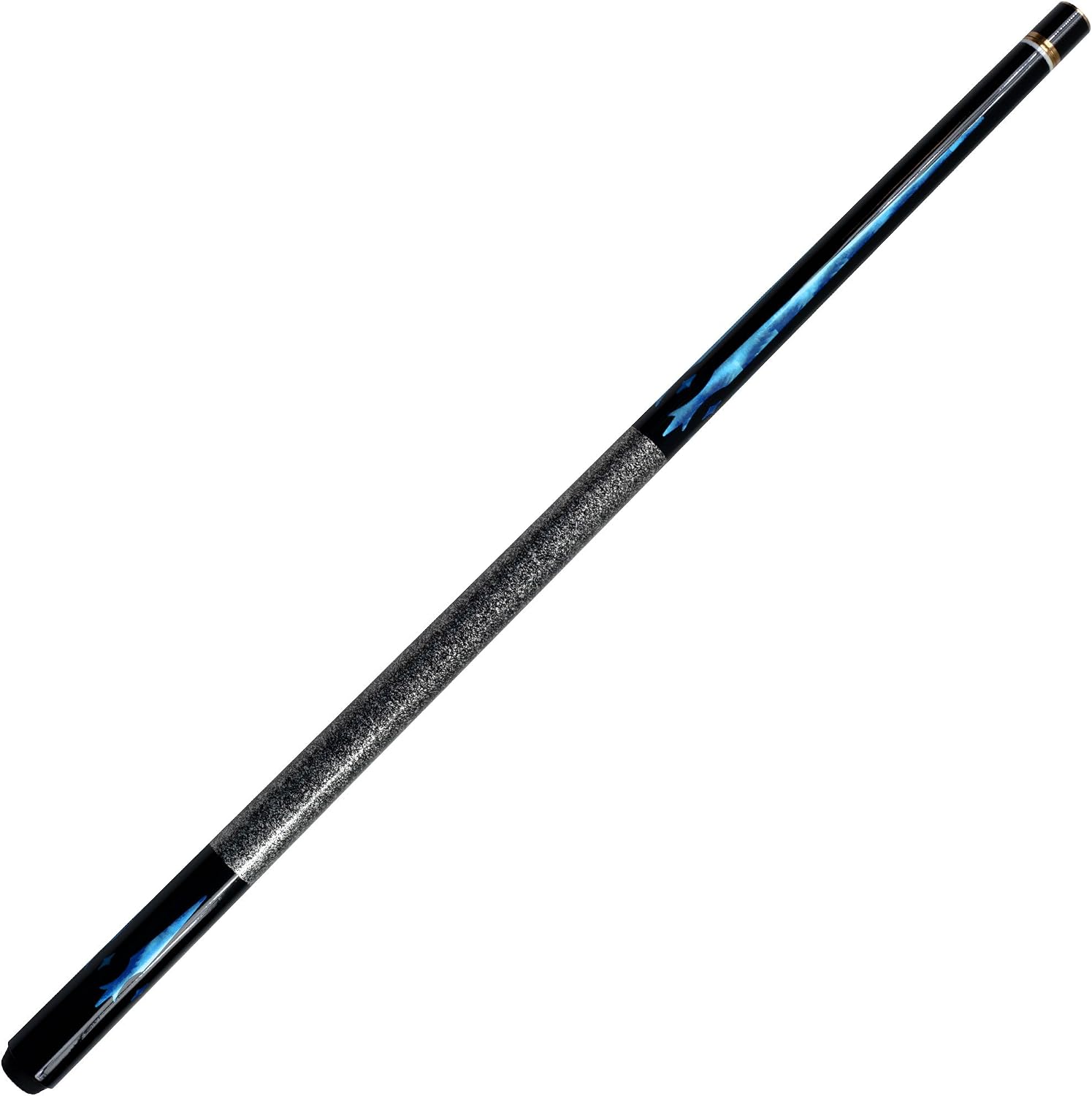Trademark 40-TISILV Metallic Silver Titanium Cue Billiard Stick