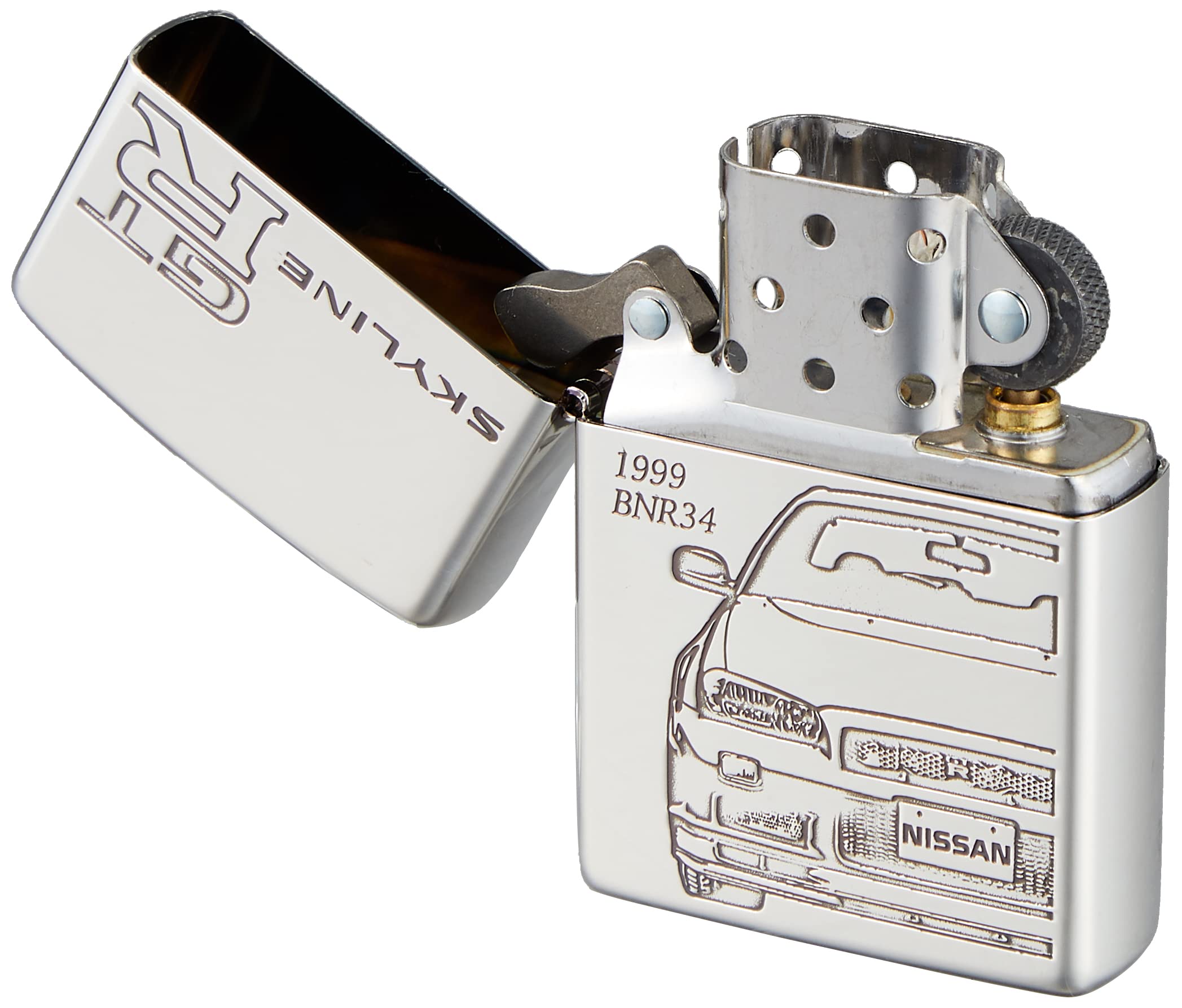 Amazon.co.jp: ZIPPO(ジッポー) ライター シルバー スカイライン GT-R 