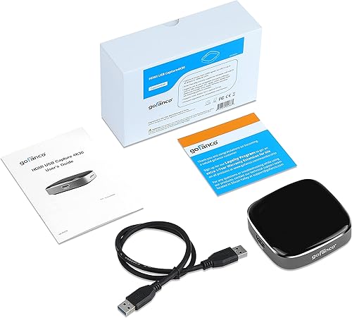 Miniatura 8 de gofanco Dispositivo de captura de video HDMI USB 3.0: captura, transmite, comparte juegos, captura de juegos, hasta 4K @30Hz y 1080p @120Hz, baja