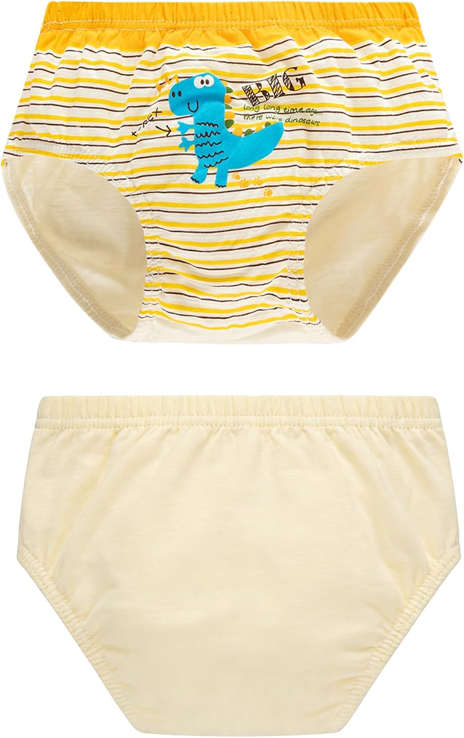 CHUNG Toddlers Little Boys 2-9Y Cotton Briefs Underwear Pack of 5/6 Car Dinosaur