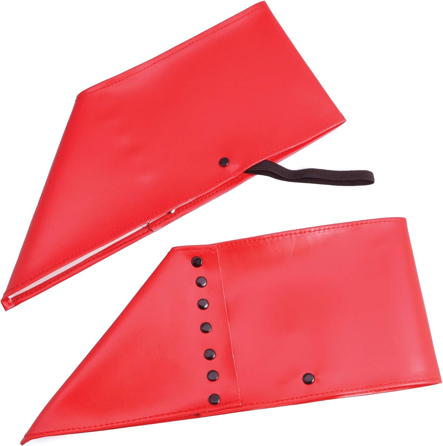 Bristol Novelty Red Spats (1 Pair) - Durable & Eye-Catching Design, Perfect Accessory for Cosplay, Festivals, Events, Historical, Victorians, & More