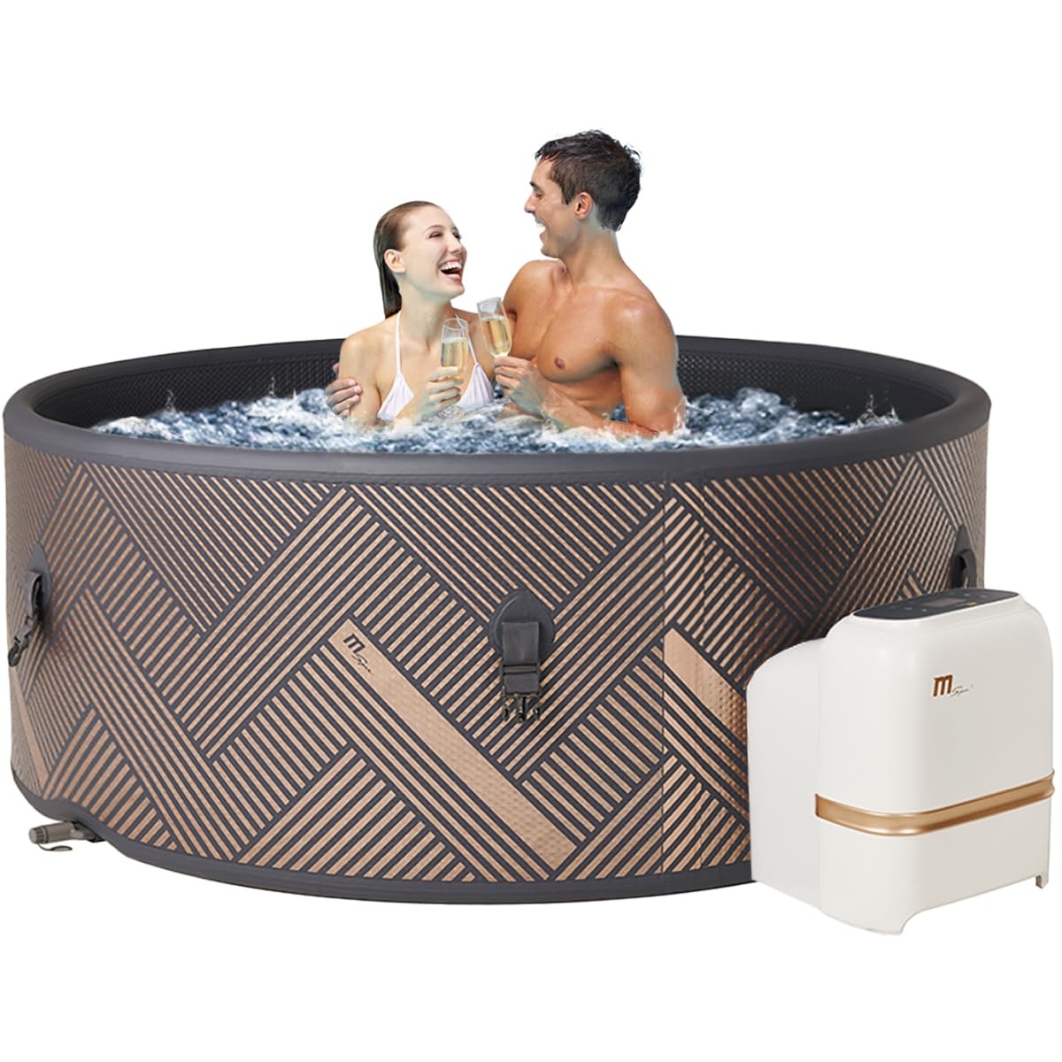 Miweba MSpa Whirlpool Outdoor | Spa Gonflable Frame Mono 6 Places