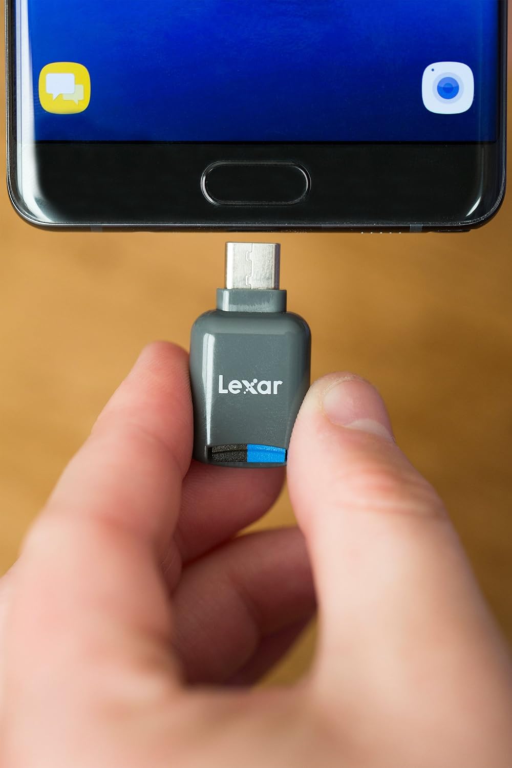 Lexar C1 microSD Reader w/Type-C Connector - LRWMCBNL