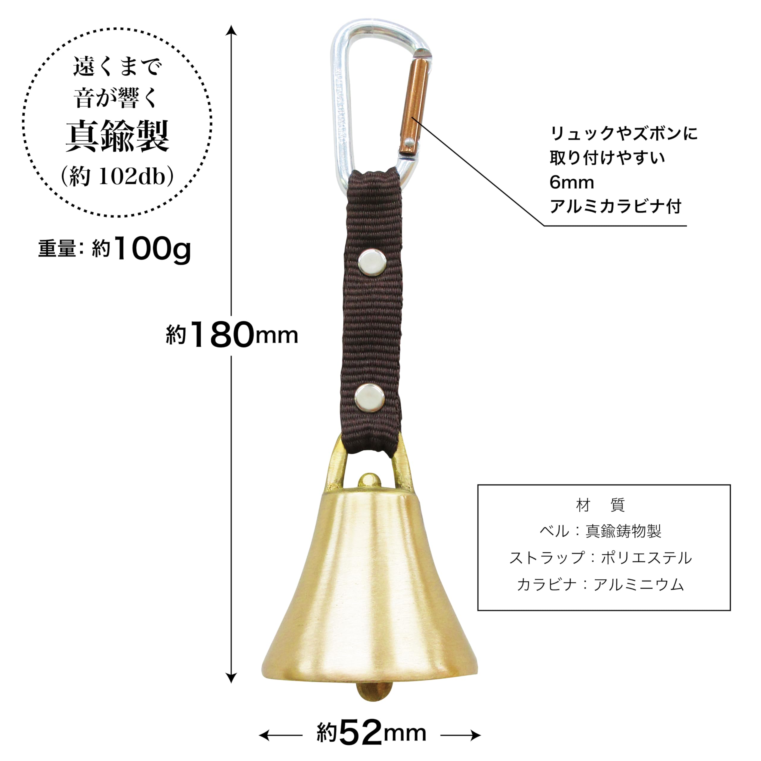 Amazon.com: Japan import Nakabayashi Bear Bell Large with