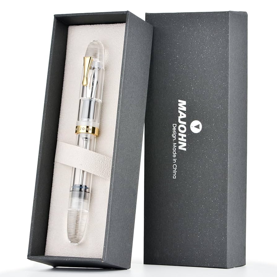 fontaine4つ Amazon.com : Majohn C4 Eyedropper Fountain Pen Extra Fine