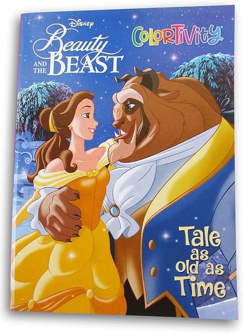 Parragon Disney Beauty and The Beast Design and Doodle