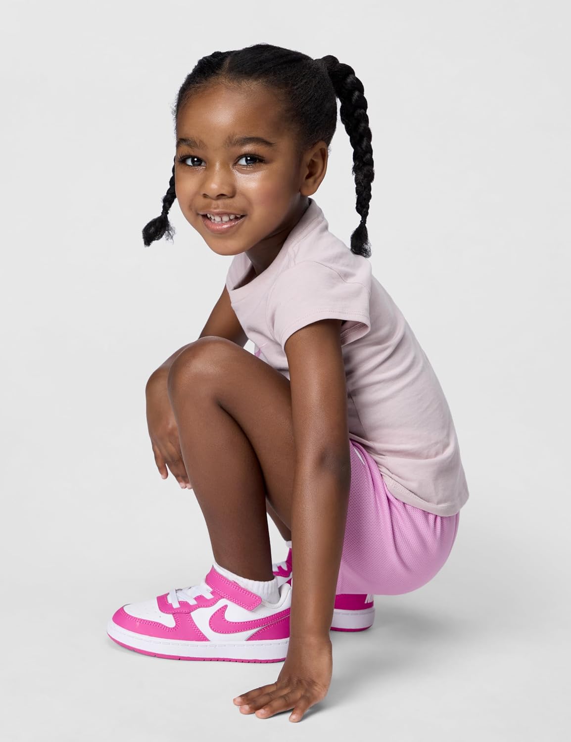 Nike Unisex Kids' Court Borough Low Recraft Shoes - Boys Girls Toddlers & Baby Sneakers thumbnail