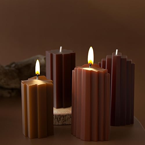 Miniatura 8 de Molde de resina y vela cilíndrica – Moldes de silicona de fundición de resina para decoración del hogar y fabricación de velas, molde espiral
