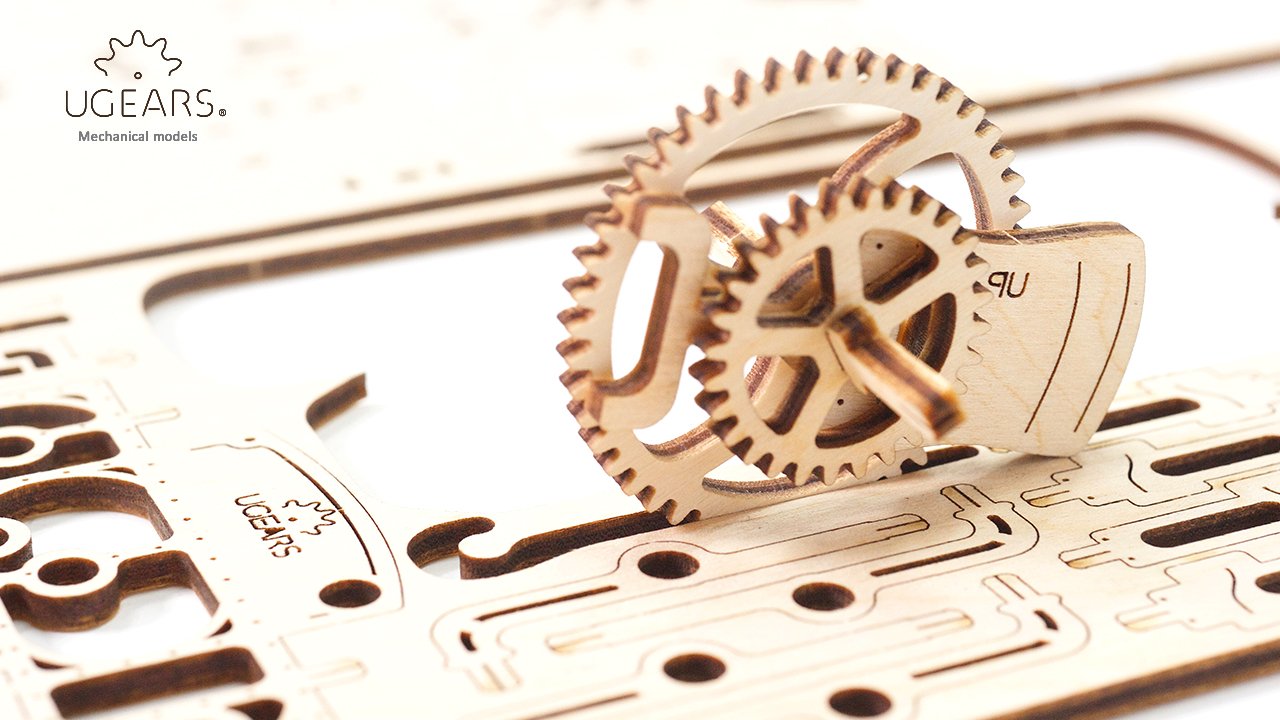 Ugears Tram Line Kit de Construction mécanique