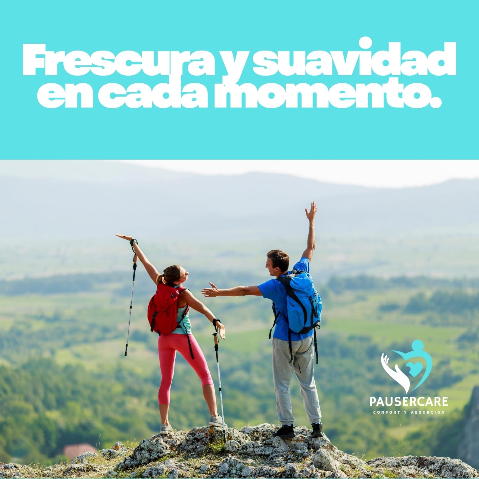 PAUSERCARE Braga Pañal Ropa Interior-Adulto Unisex |Super Absorbentes Para Incontinencia Severa | Hombres & Mujeres | 15 Unidades Desechables | Máxima Protección Discreta | Día y Noche (L-XL)