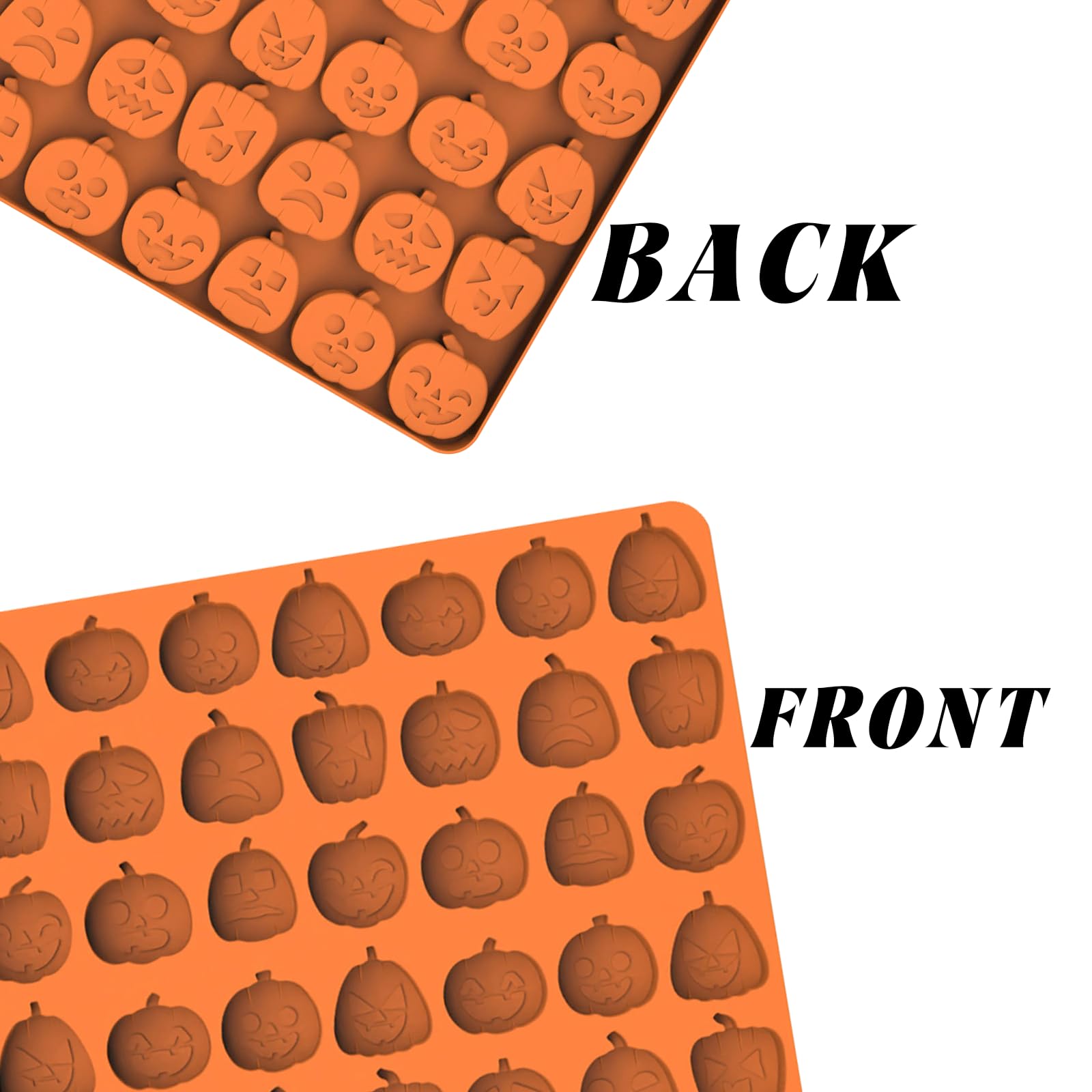 One Piece Cute Dog Biscuits Baking Mould Unqiue Pumpkin Shaped Baking Mold Special Various Styles Pet Treats Baking Mold for DIY Dog Treats Chocolate - Image 3