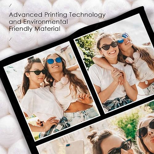 Miniatura 7 de Mantas personalizadas con fotos, 3 fotos, mantas personalizadas y mantas personalizadas para mejores amigas, regalos de amistad para mujeres