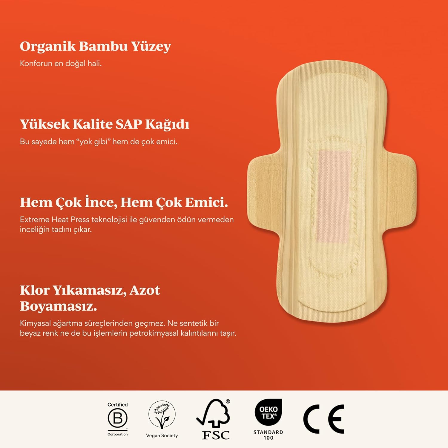 beije 10'lu Standart Ped