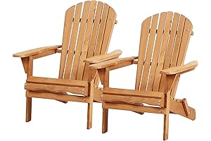 Weather-Resistant Plastic Adirondack Lawn Chairs for Outdoor Living