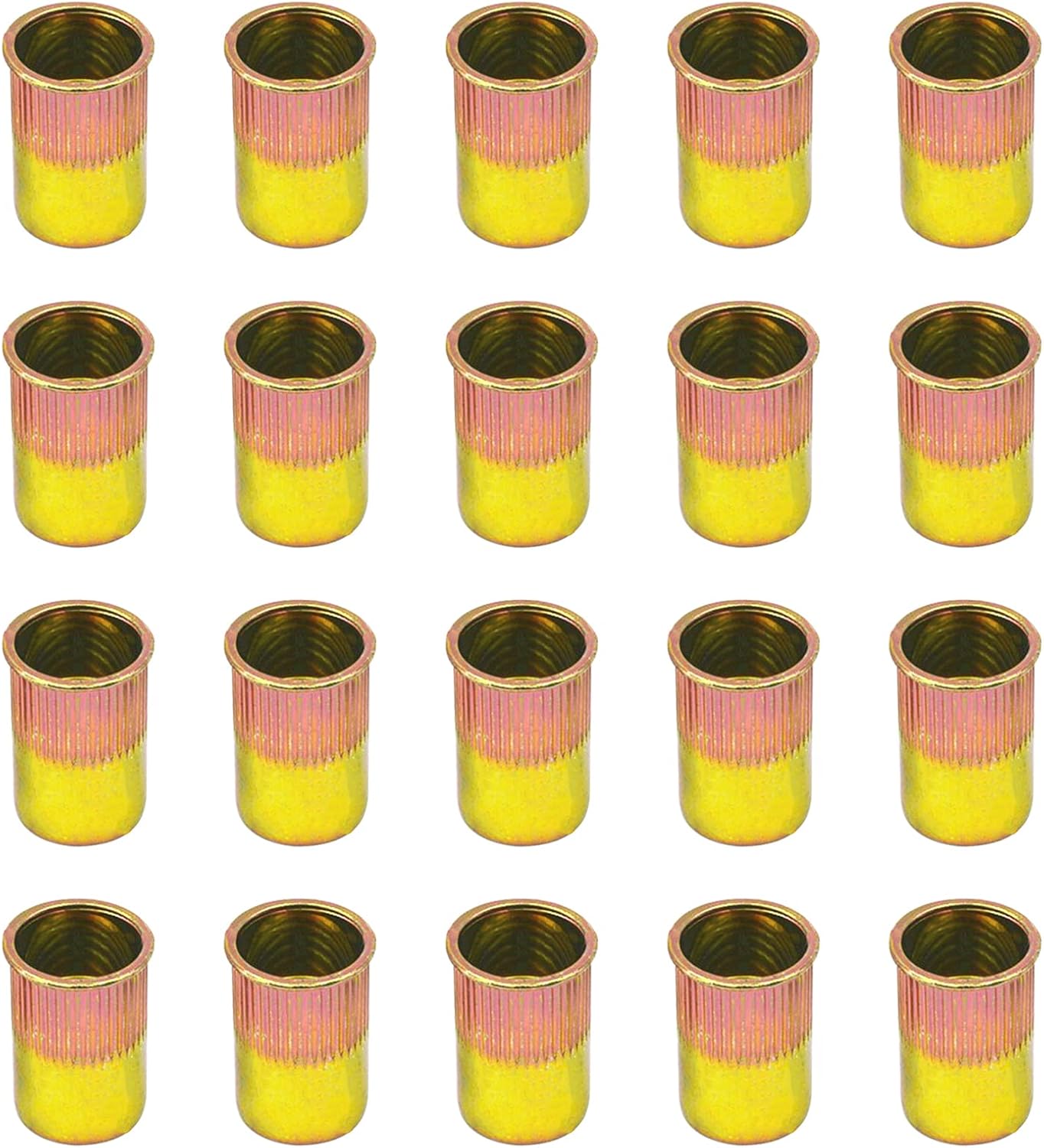 FTVOGUE 20pcs Inside Hex Socket Drive Head Screw Carbon Steel