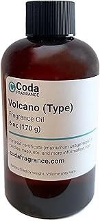 Volcano (Type) Fragrance Oil (New Version) | by Coda Fragrance | for Candles, soap, and More (16 oz.)