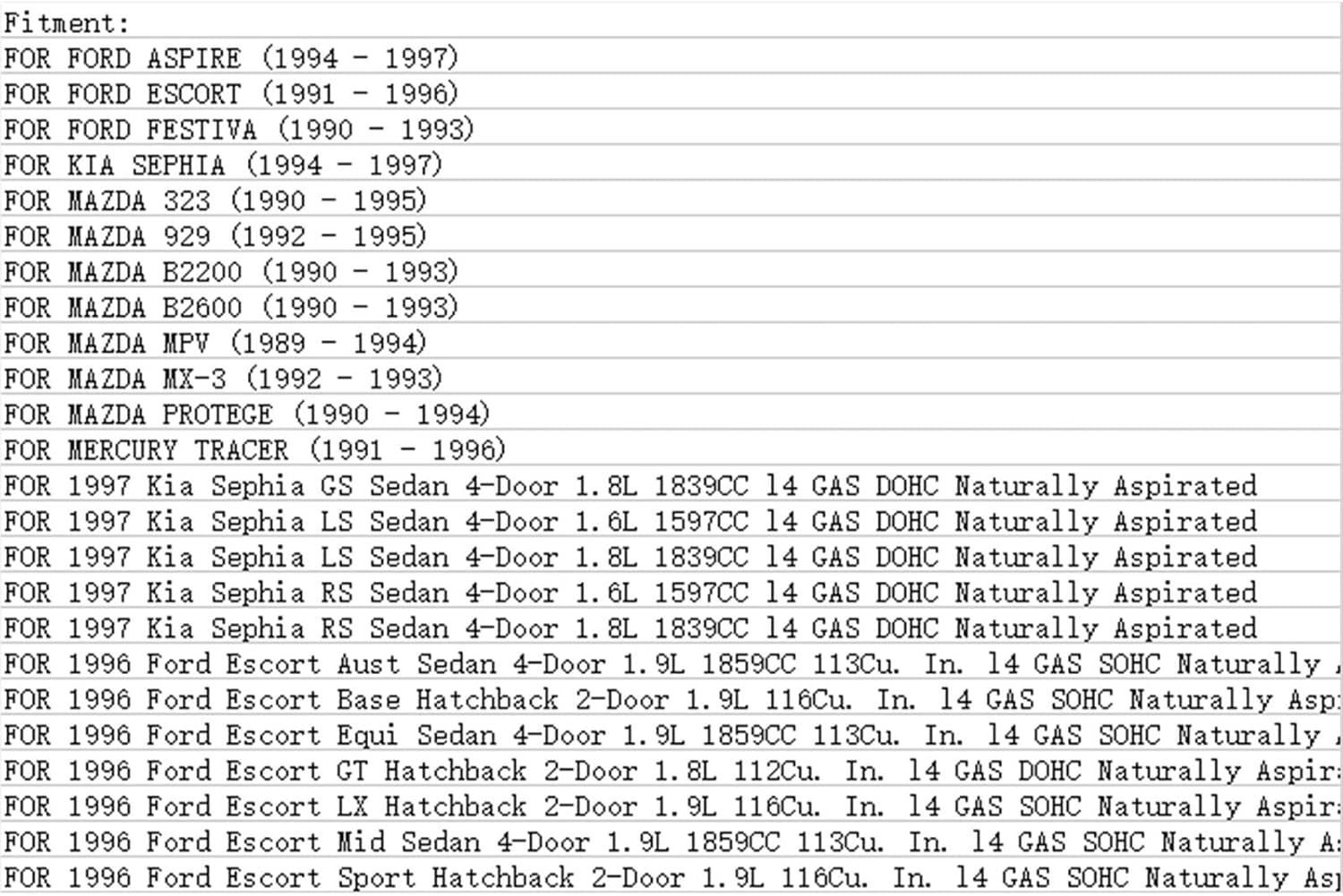 Ignition Control Module, car Ignition Module Ignition Control Module, for Mazda BP01-18-251 J701D BP0118251 F0C6-6B740-AA F0BZ12A297A A32-70-0019 Replace