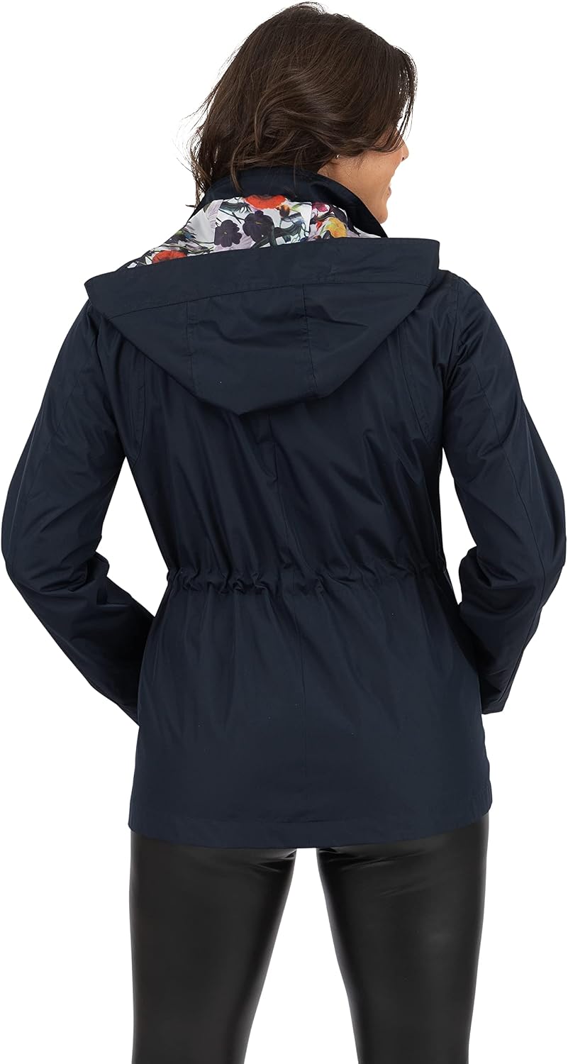 Women's 33" Anorak Raincoat w/Removable Hood