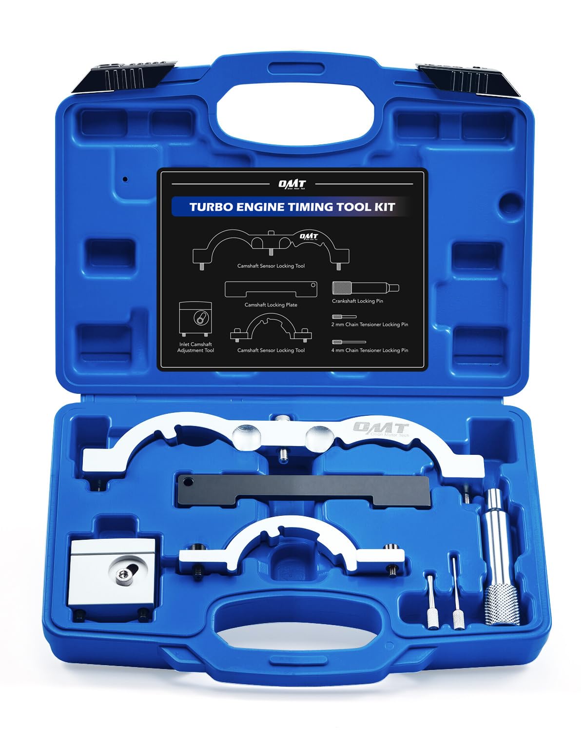 Orion Motor Tech Turbo Engine Timing Tool Kit Engine Camshaft Alignment Tool Set Compatible with 2009 to 2020 1.0 1.2 1.4L Chevrolet Chevy Aveo Cruze Orlando Vauxhall Opel Adam Ampera Astra J Cascada