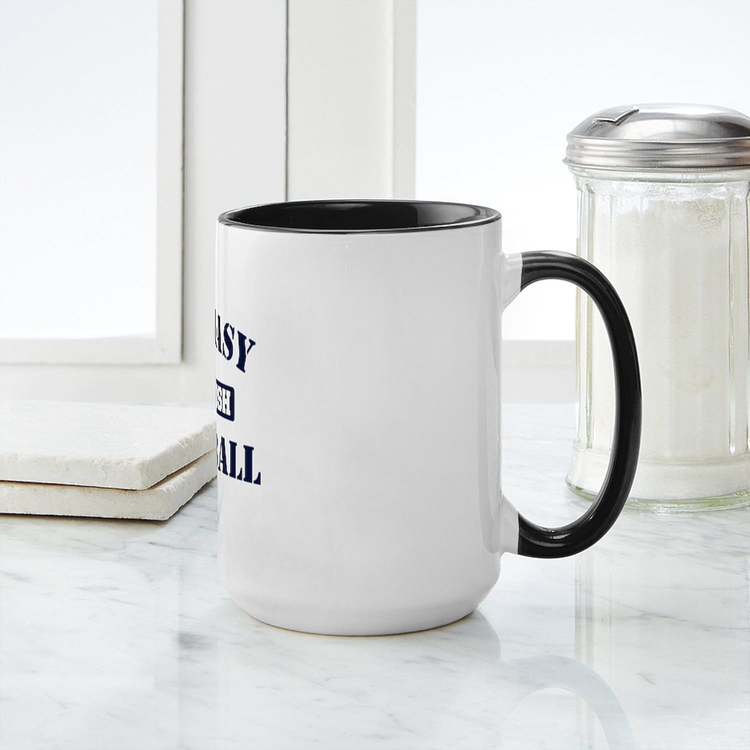 CafePress Fantasy Football Commish Large Mug 15 oz (444 ml) Ceramic Coffee Mug