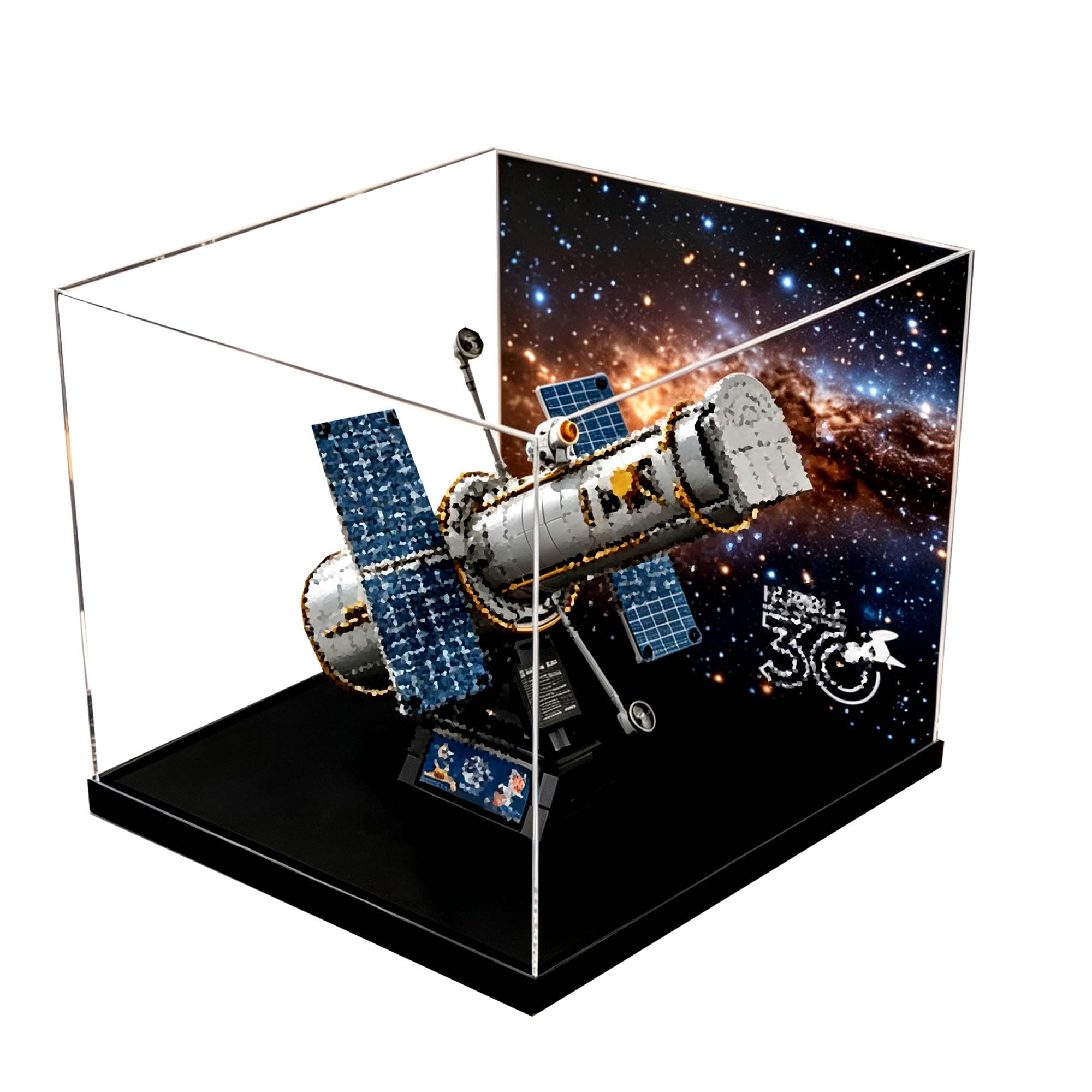 Vetrina compatibile con set di telescopi Le-go 11382 (sfondo 1)