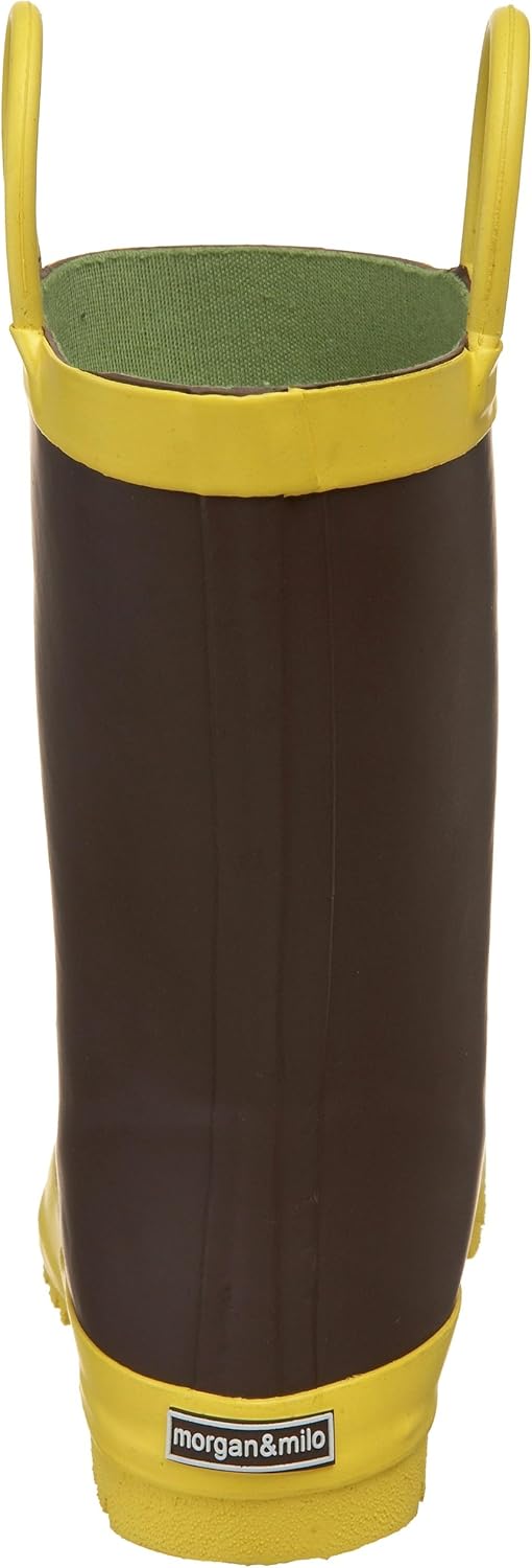 Morgan & Milo Caleb Rain Boot (Toddler/Little Kid),Semi Sweet Chocolate,toddler 9 M US