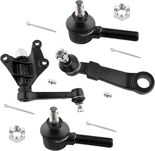 ES2376 K9422 K9424 Pitman Arm Idler Arm Front Outer Tie Rod Ends for Toyota 4Runner 1991 Toyota Pickup 4WD 1986-1995, Pack of 4