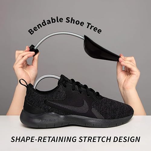 Miniatura 8 de Bolsa de lavadora para tenis  2 bolsas grandes para lavandería con 4 árboles de zapatos, kit de limpieza reutilizable seguro con cremallera para