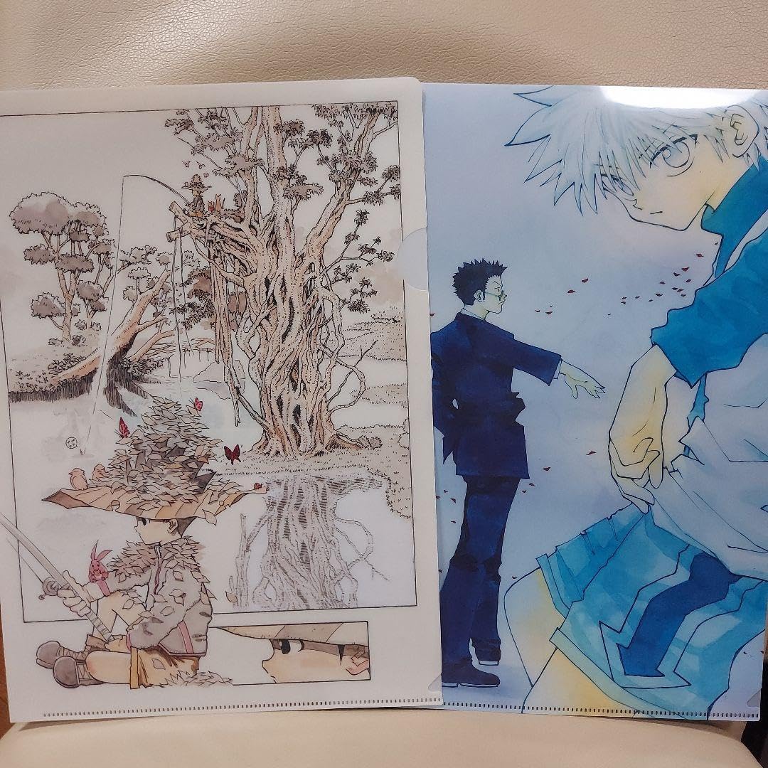 Amazon.co.jp: 冨樫義博展 hunter×hunter クリアファイル2枚セット