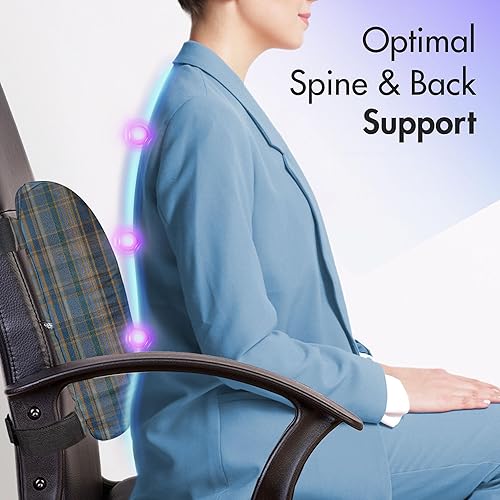 Miniatura 354 de Lunarable Teal Travel Pillow Neck Rest, Aquatic Fauna Theme Hand Drawn Style Various Starfish in Blue Shades, Memory Foam Traveling Accessory for